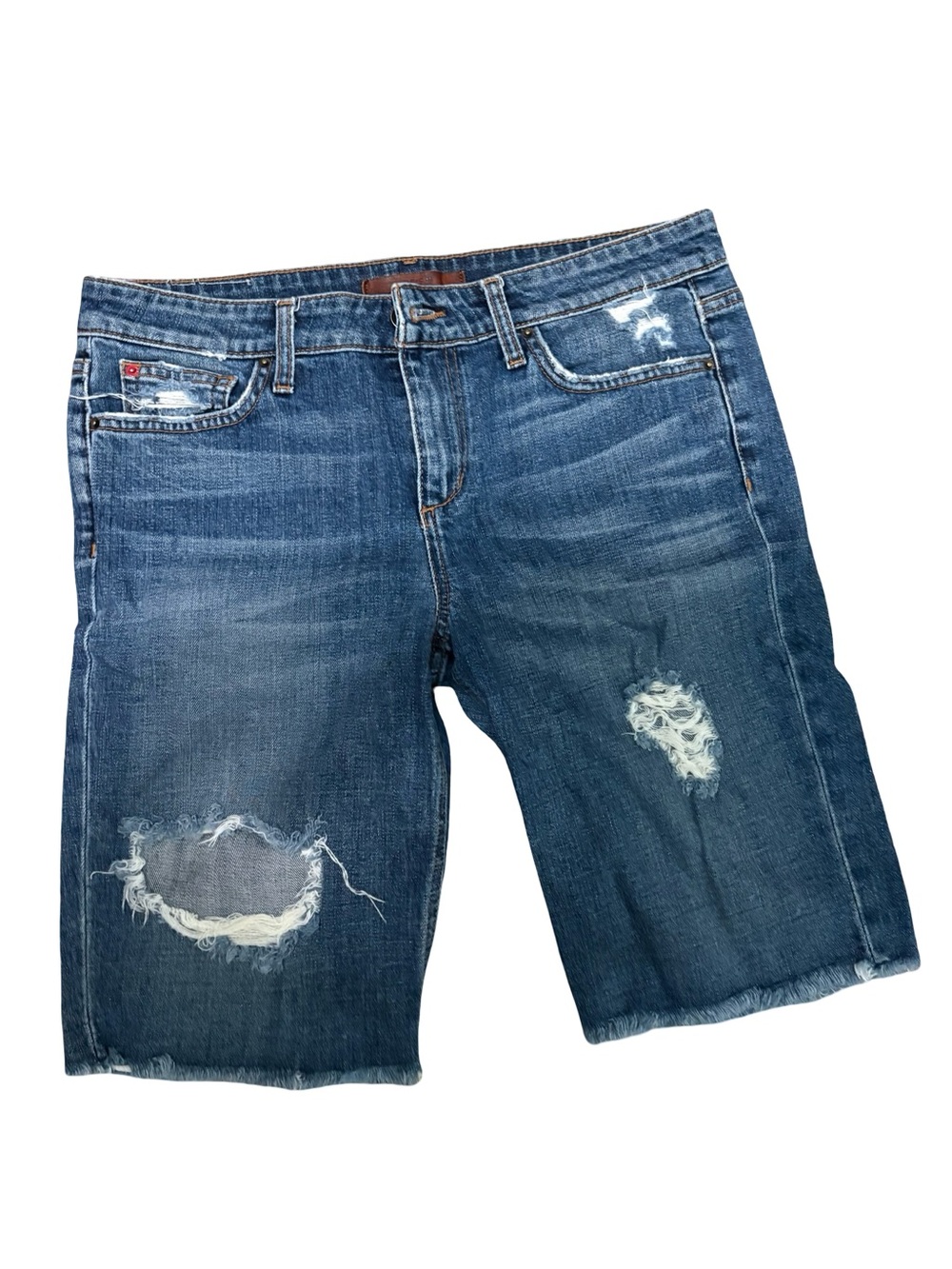 Joe's Jeans Blue Denim Bermuda Shorts